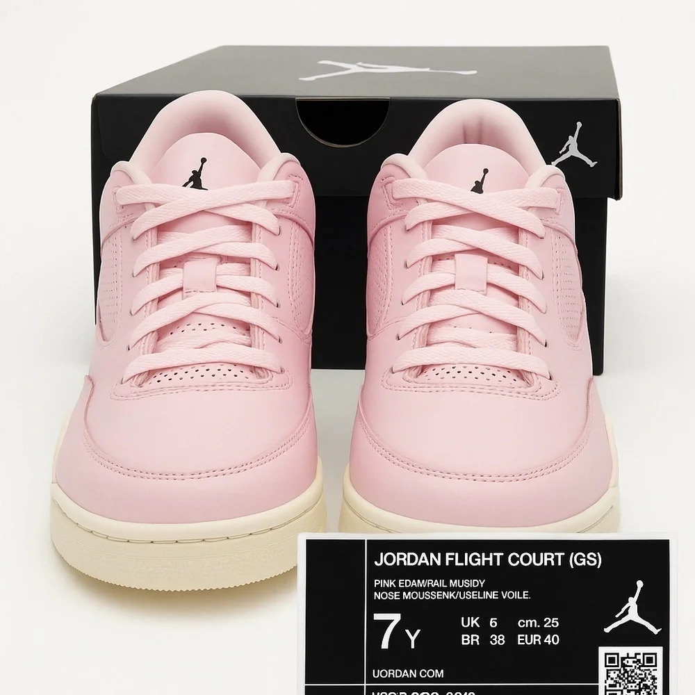 Nike Air Jordan Pink Low Top Sneakers Size 7 NWT